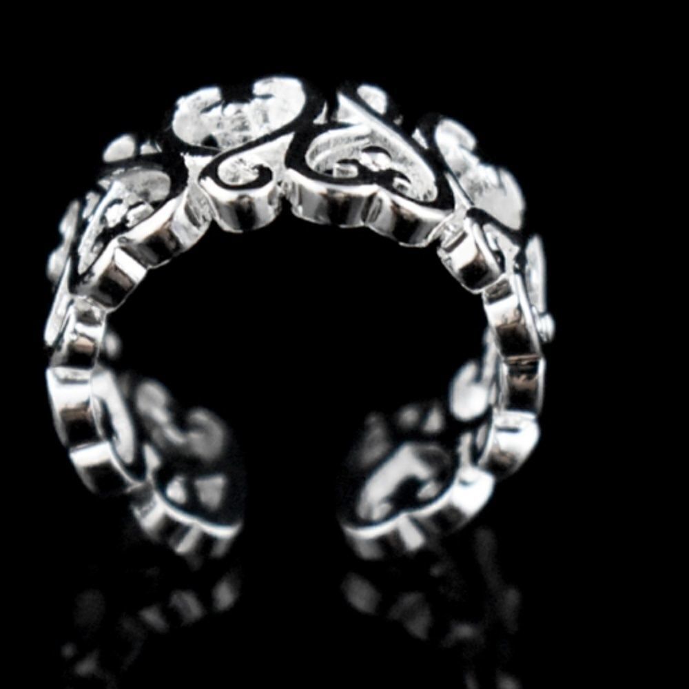 Decorative Hearts Ring - Picture 2 of 4